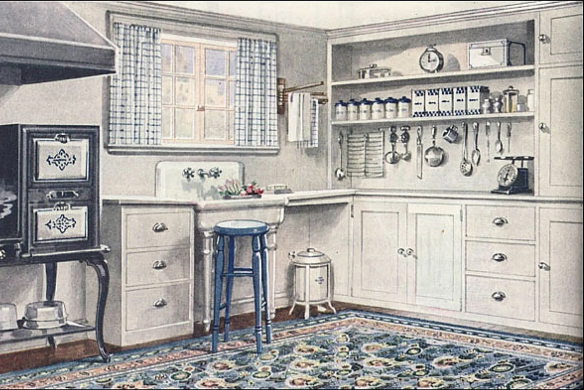 1940s home decor