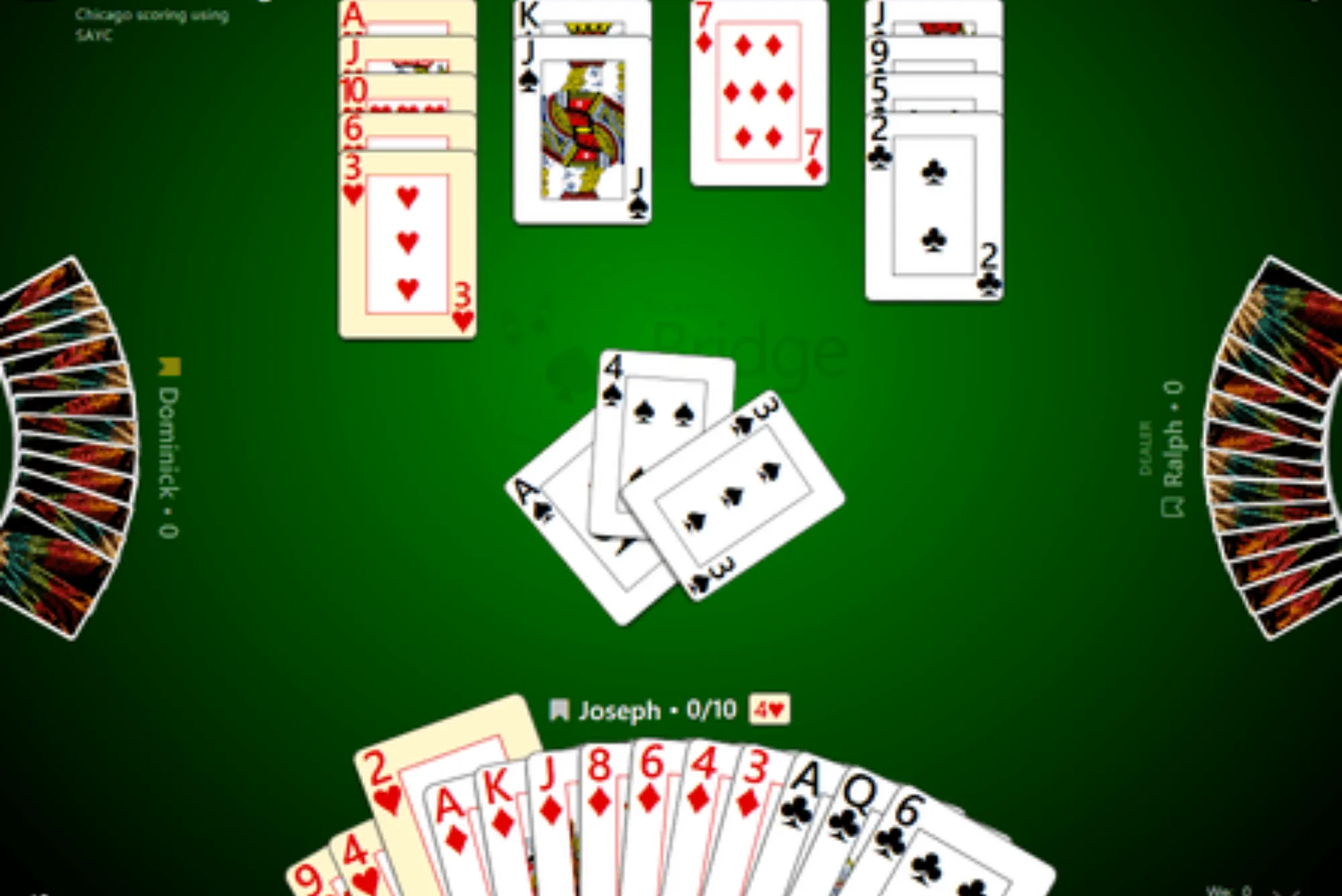 how do you play bridge the card game