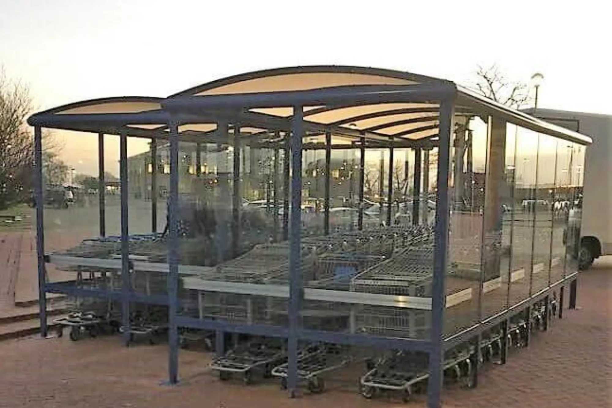 Supermarket Trolley Shelters