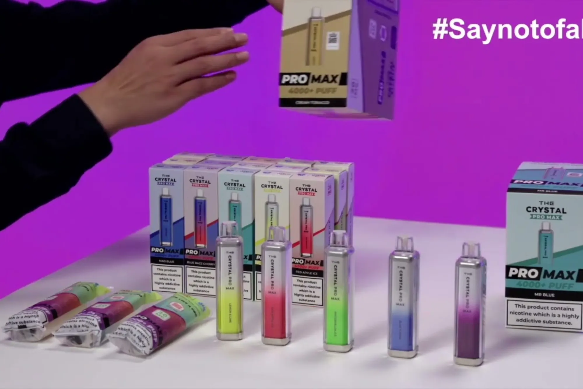 is crystal pro max illegal