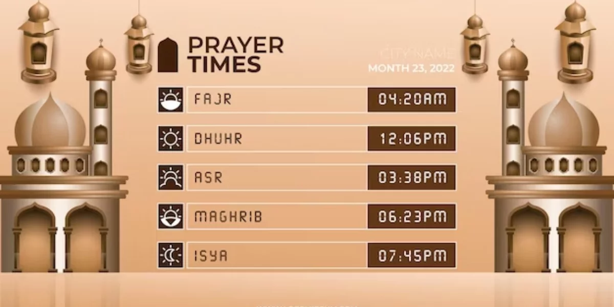 salah time table