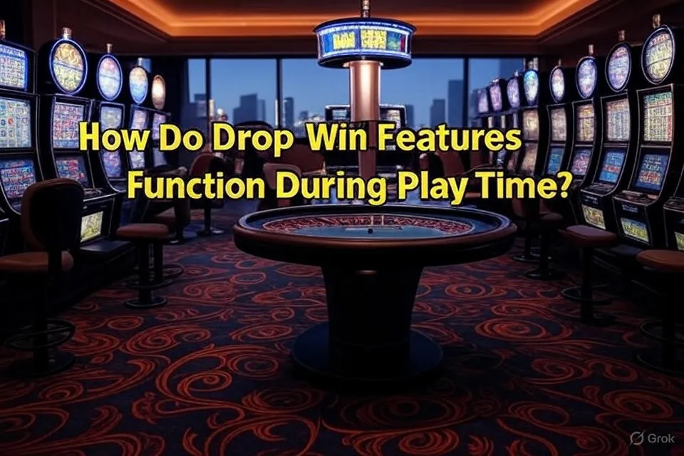 How Do Drop Win Features Function During Play Time