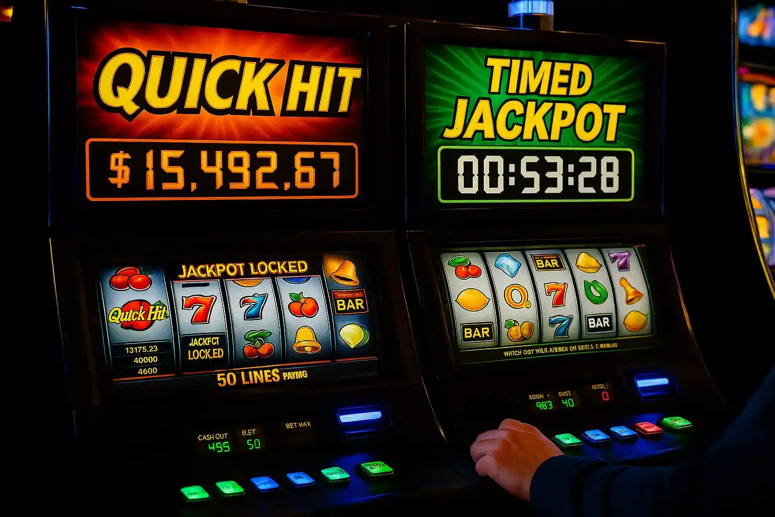 How Do Quick-Hit Jackpots Differ from Timed Ones